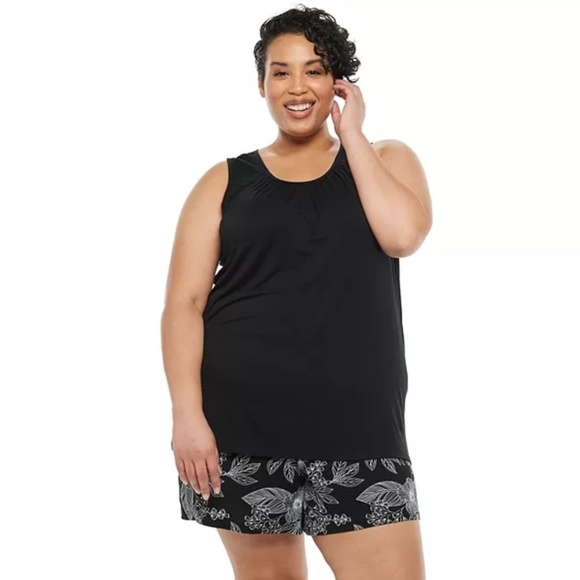 LAST ONE AVAILABLE!! - New Croft & Barrow Women's Sleeveless Pajamas Set Size 3X - Picture 1 of 13